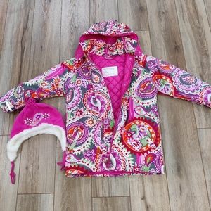 Hanna Anderson Ski Jacket w/ matching hat